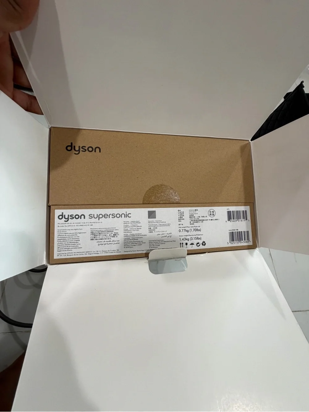 Dyson Supersonic Hair Dryer in Pink and Silver